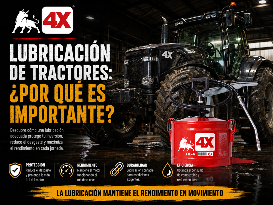 Lubricación de tractores: ¿por qué es importante?